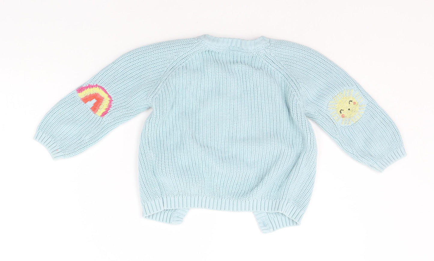 Marks and Spencer Baby Blue   Cardigan Jumper Size 12-18 Months