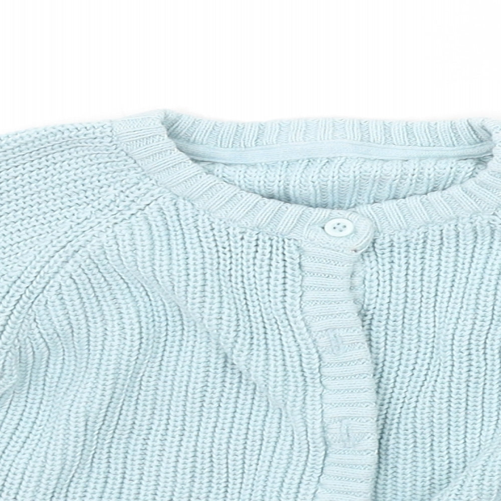 Marks and Spencer Baby Blue   Cardigan Jumper Size 12-18 Months