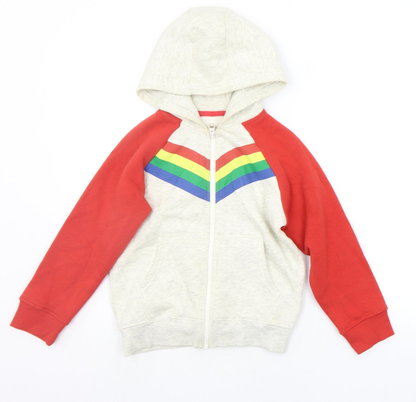Marks and Spencer Boys Beige   Jacket  Size 5-6 Years  - RAINBOWS