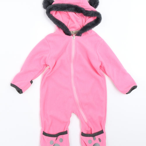 Rorychen Girls Pink   Romper One-Piece Size 6-9 Months