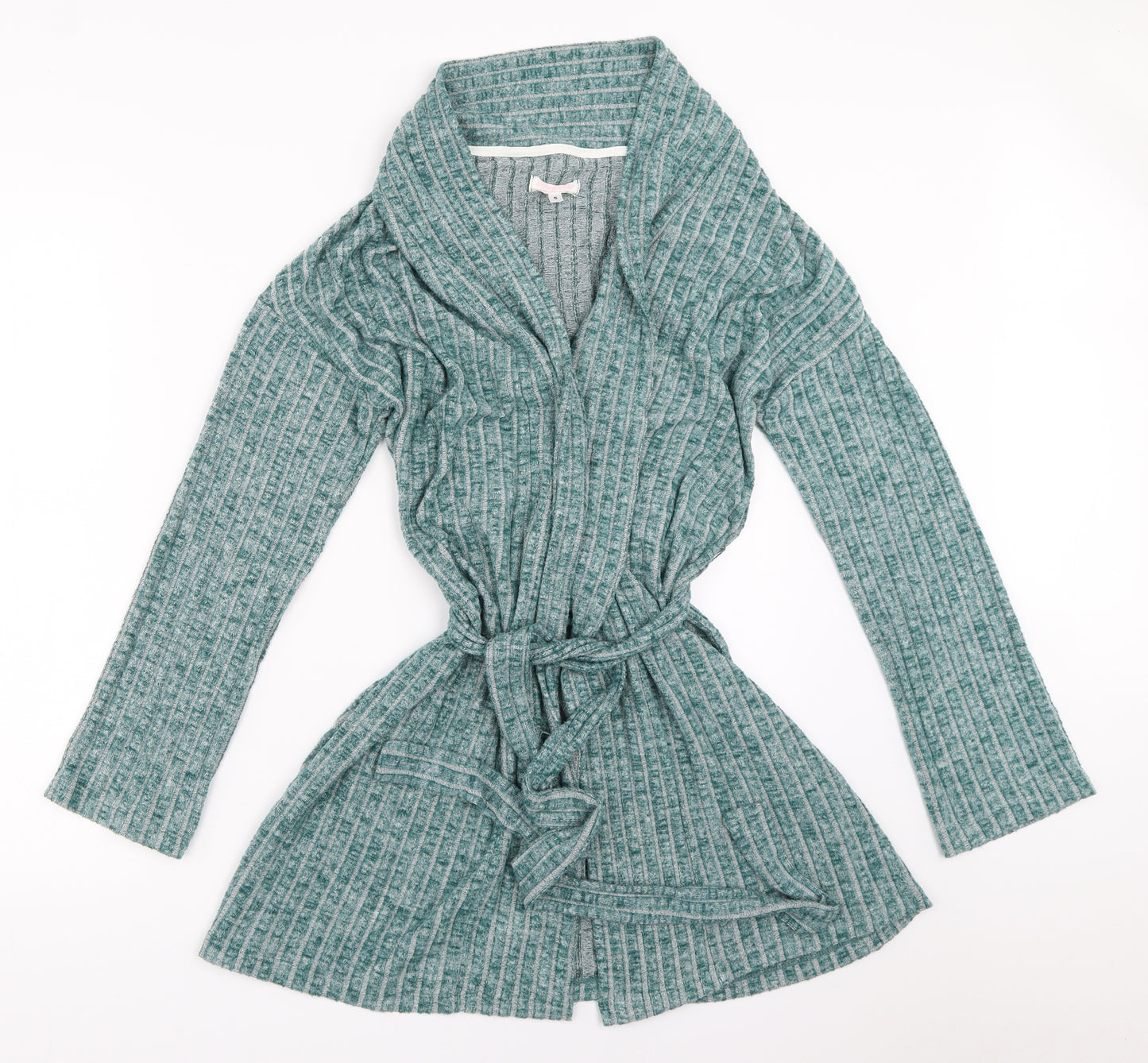 TU Womens Blue Solid  Top Robe Size S