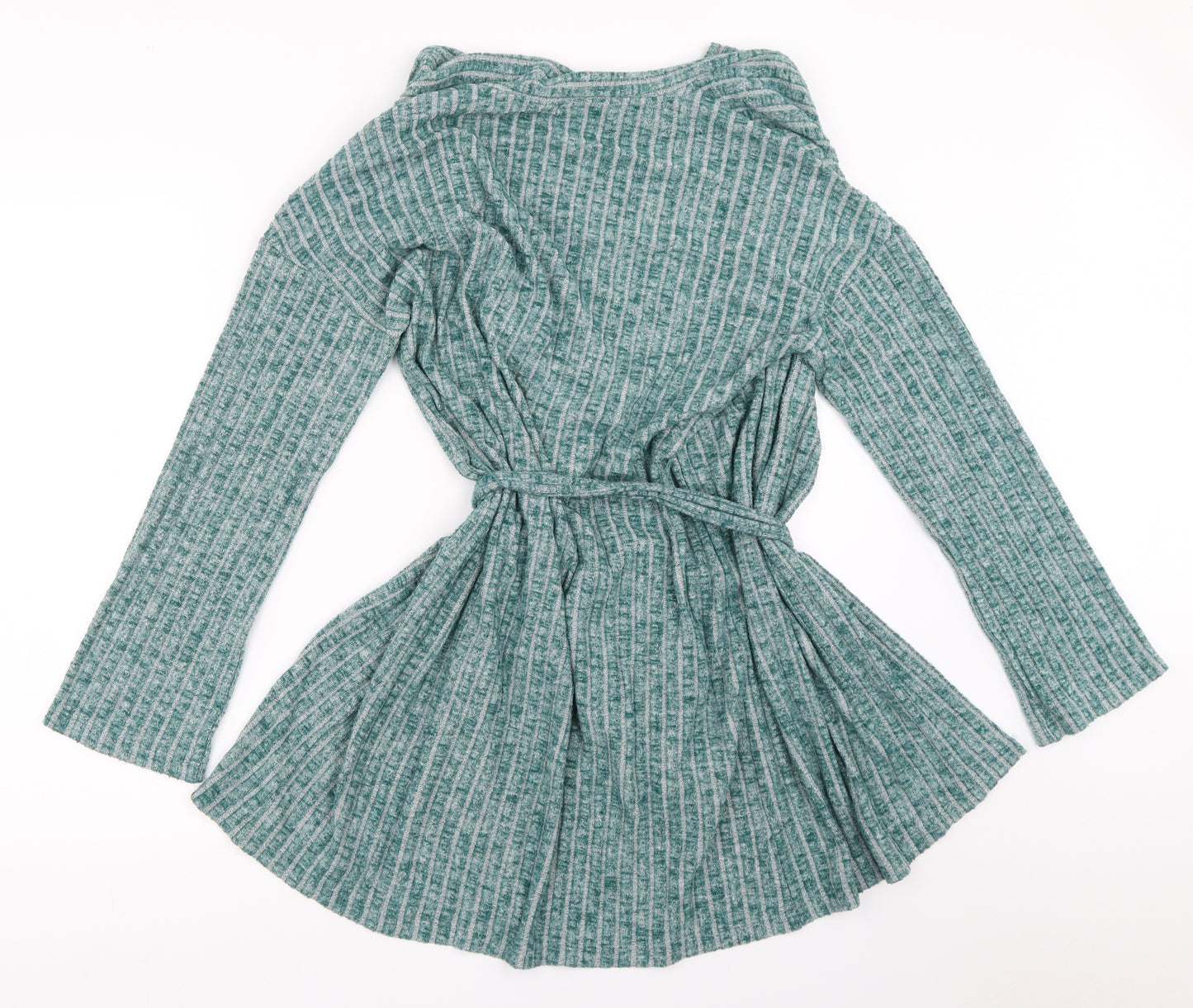 TU Womens Blue Solid  Top Robe Size S