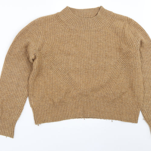 H&M Womens Beige   Pullover Jumper Size M