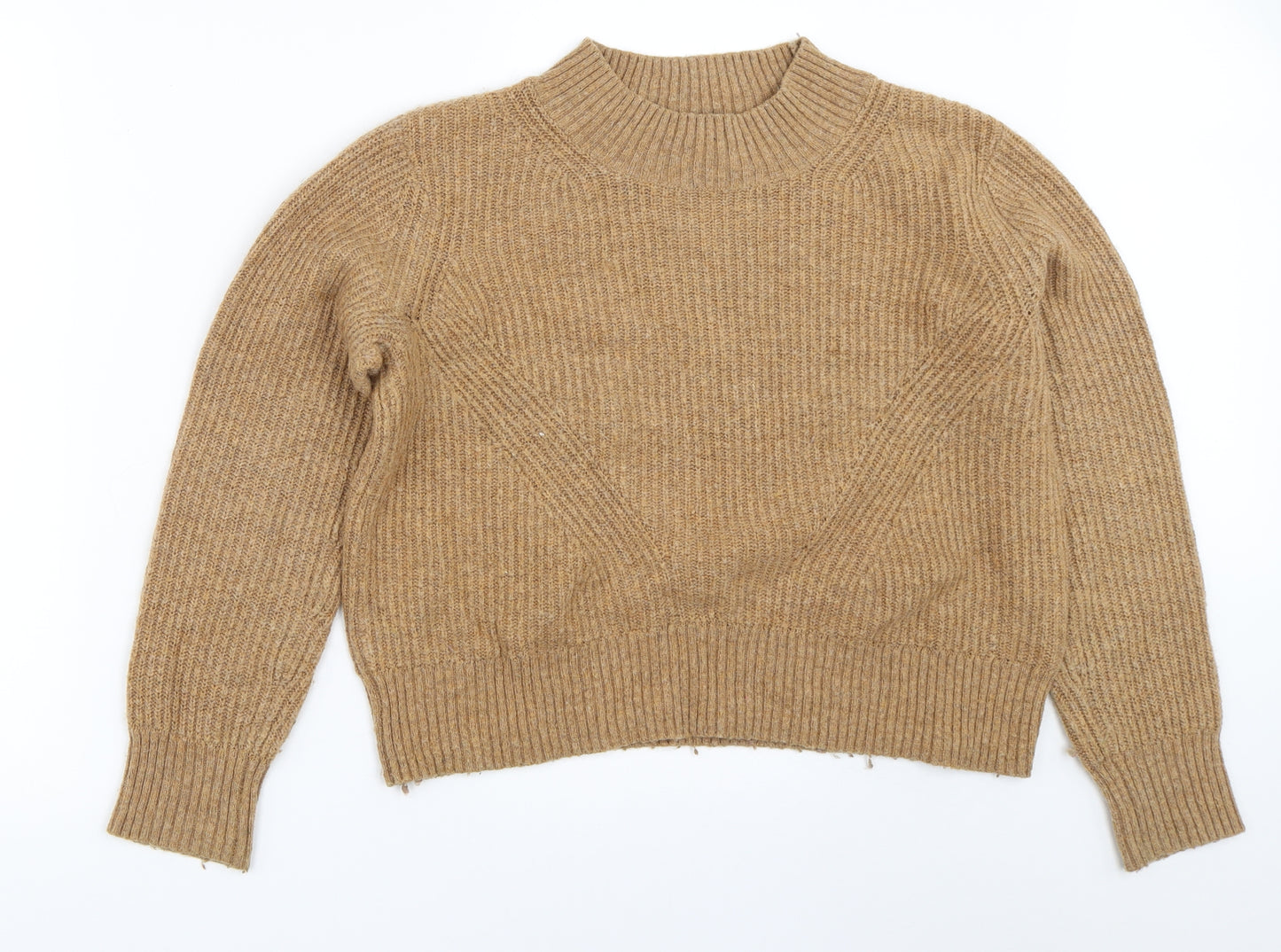 H&M Womens Beige   Pullover Jumper Size M