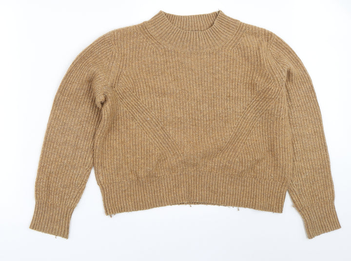H&M Womens Beige   Pullover Jumper Size M