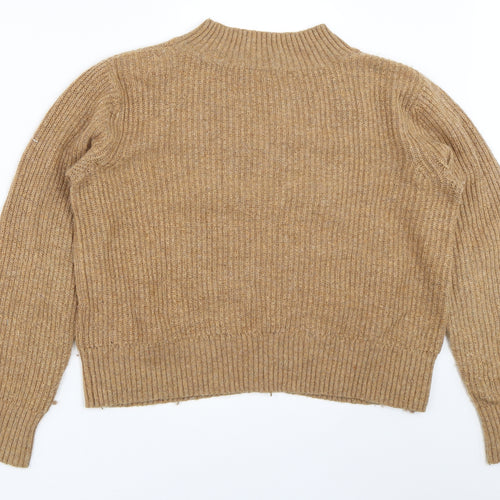 H&M Womens Beige   Pullover Jumper Size M