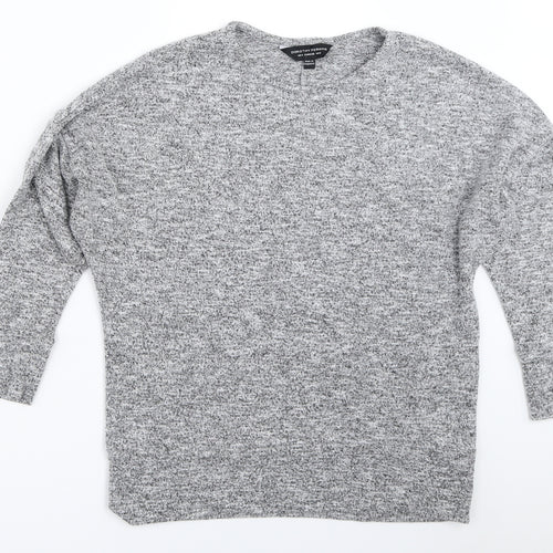 Dorothy Perkins Womens Grey   Pullover Jumper Size 8