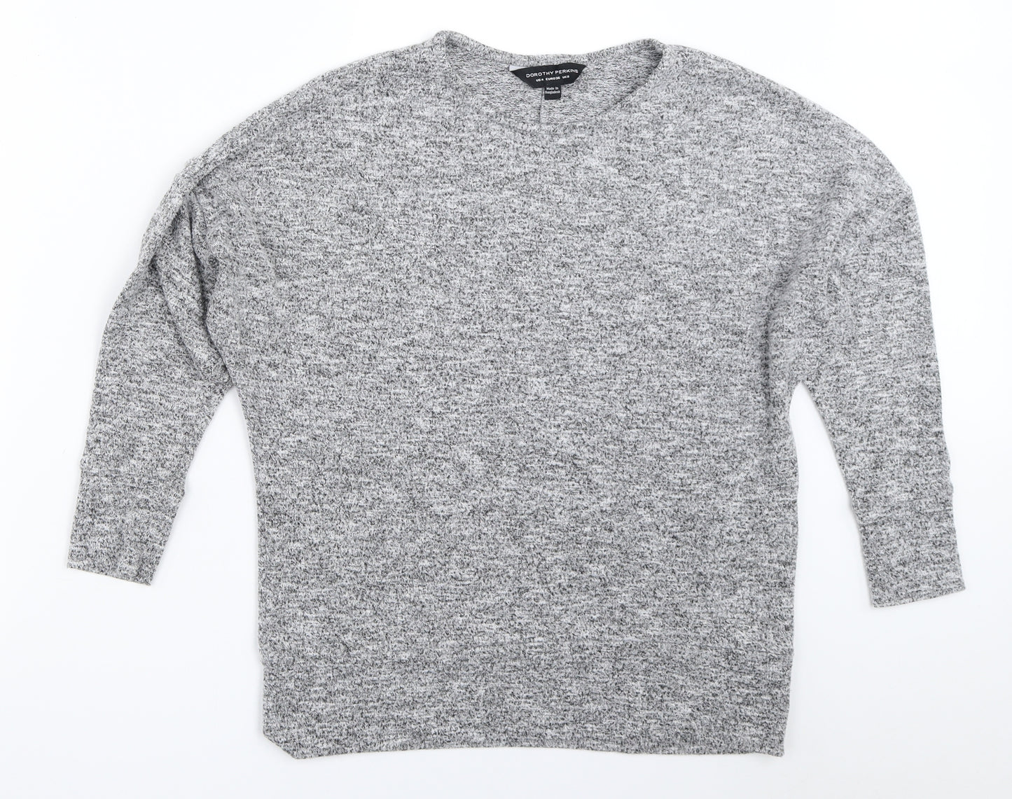 Dorothy Perkins Womens Grey   Pullover Jumper Size 8