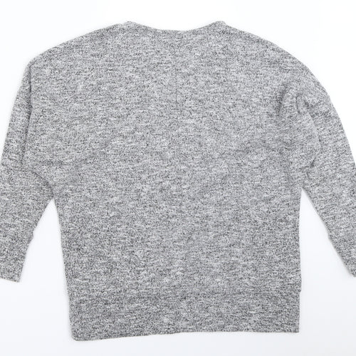 Dorothy Perkins Womens Grey   Pullover Jumper Size 8