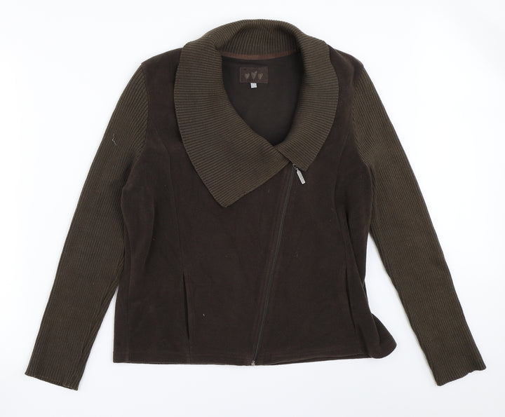 Per Una Womens Brown Jacket Size L