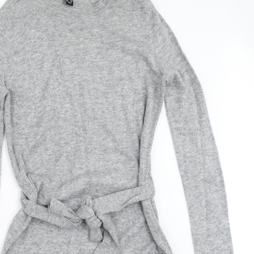 Atmosphere Womens Grey   Jumper Dress  Size 8