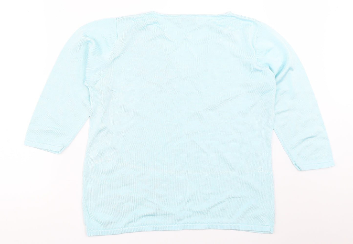 Collection Womens Blue   Pullover Jumper Size 18