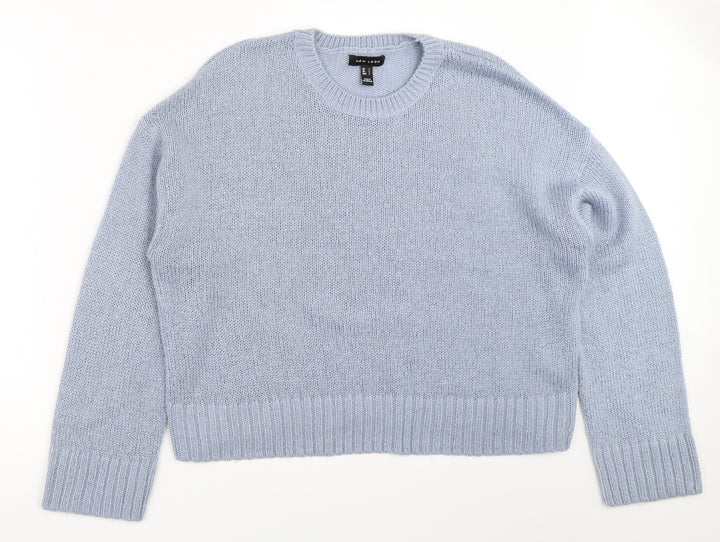 New Look Womens Blue   Pullover Jumper Size L