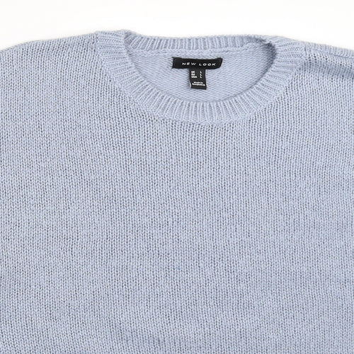 New Look Womens Blue   Pullover Jumper Size L