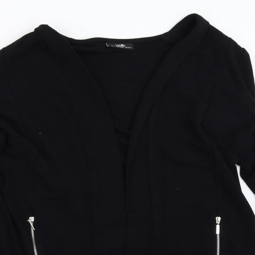 Wallis Womens Black   Cardigan Jumper Size L
