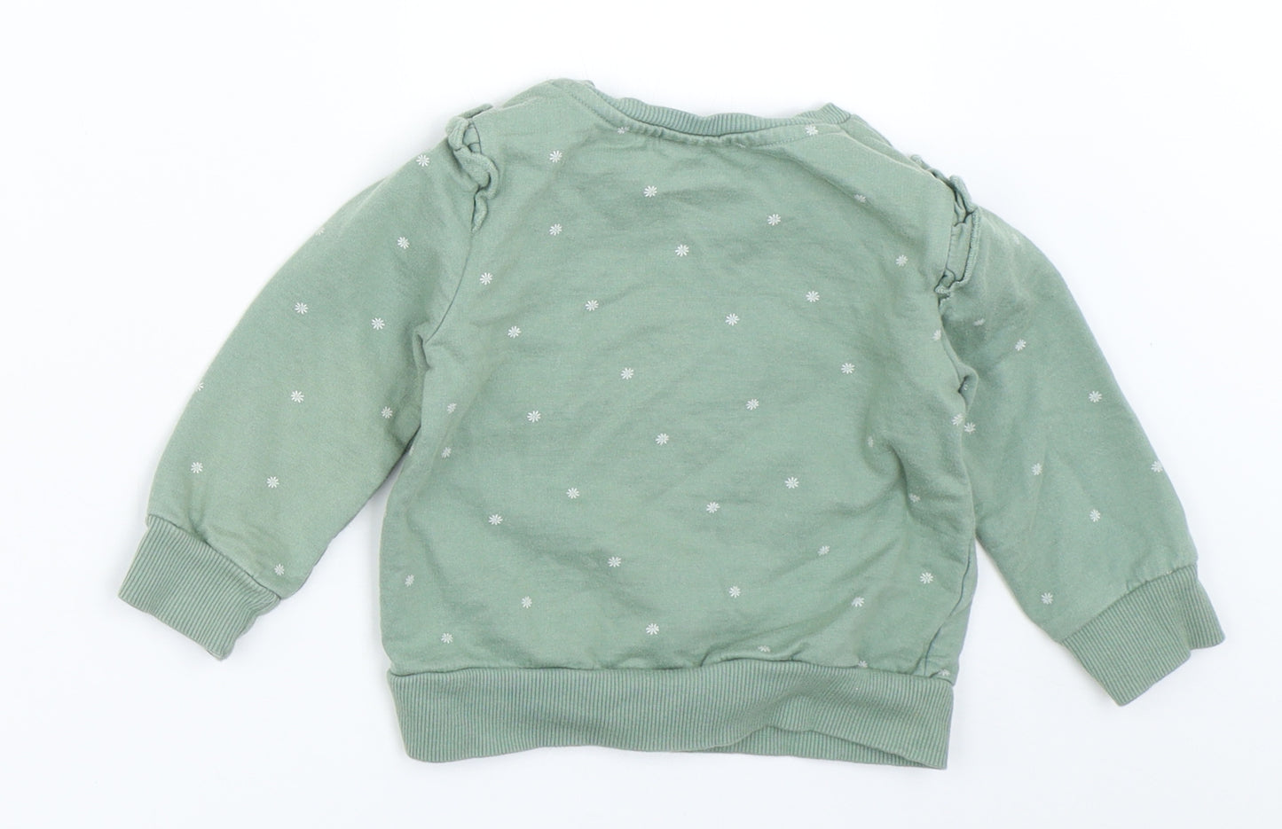 George Girls Green   Pullover Jumper Size 12-18 Months  - Peppa Pig