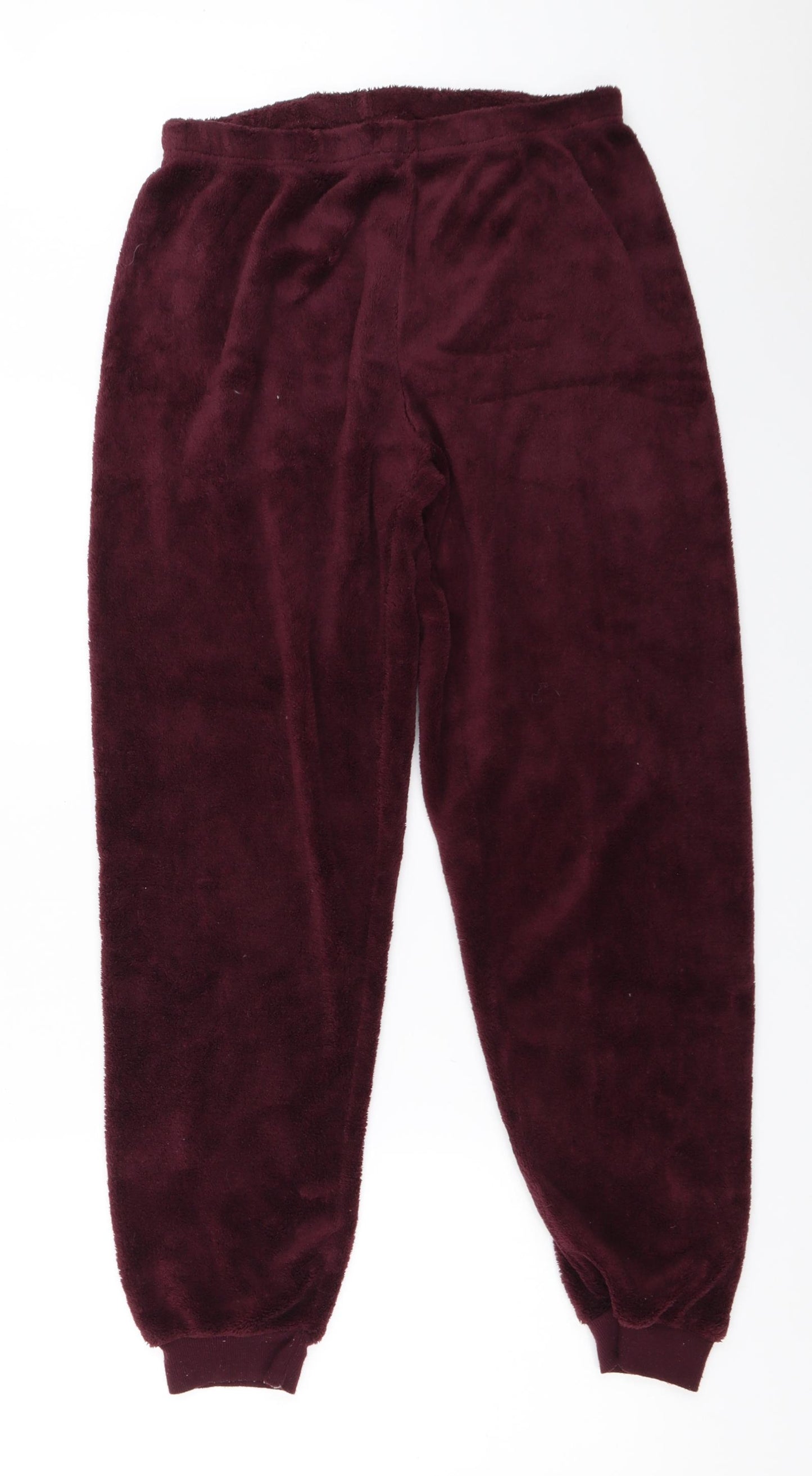 Primark Womens Purple Solid  Top Pyjama Pants Size M