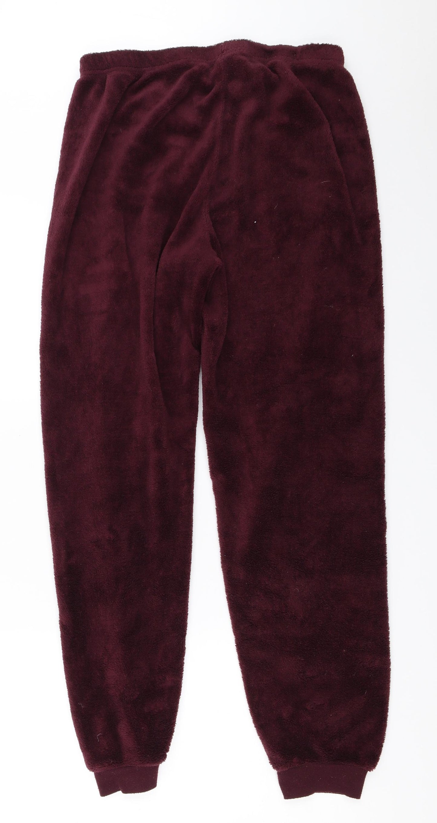 Primark Womens Purple Solid  Top Pyjama Pants Size M