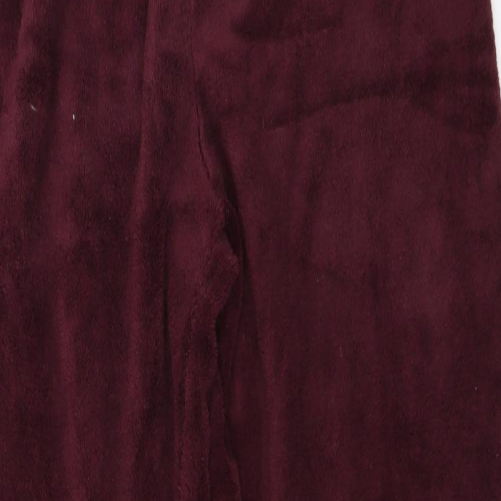 Primark Womens Purple Solid  Top Pyjama Pants Size M