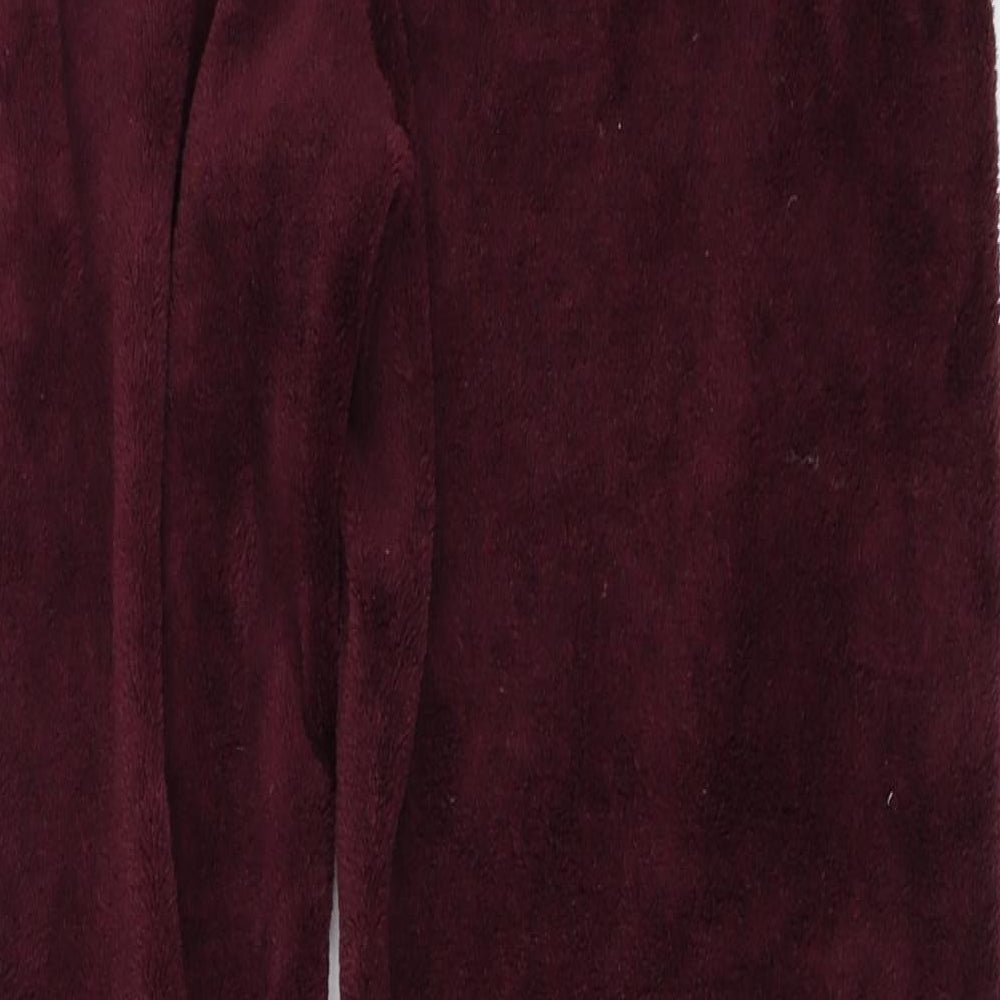 Primark Womens Purple Solid  Top Pyjama Pants Size M