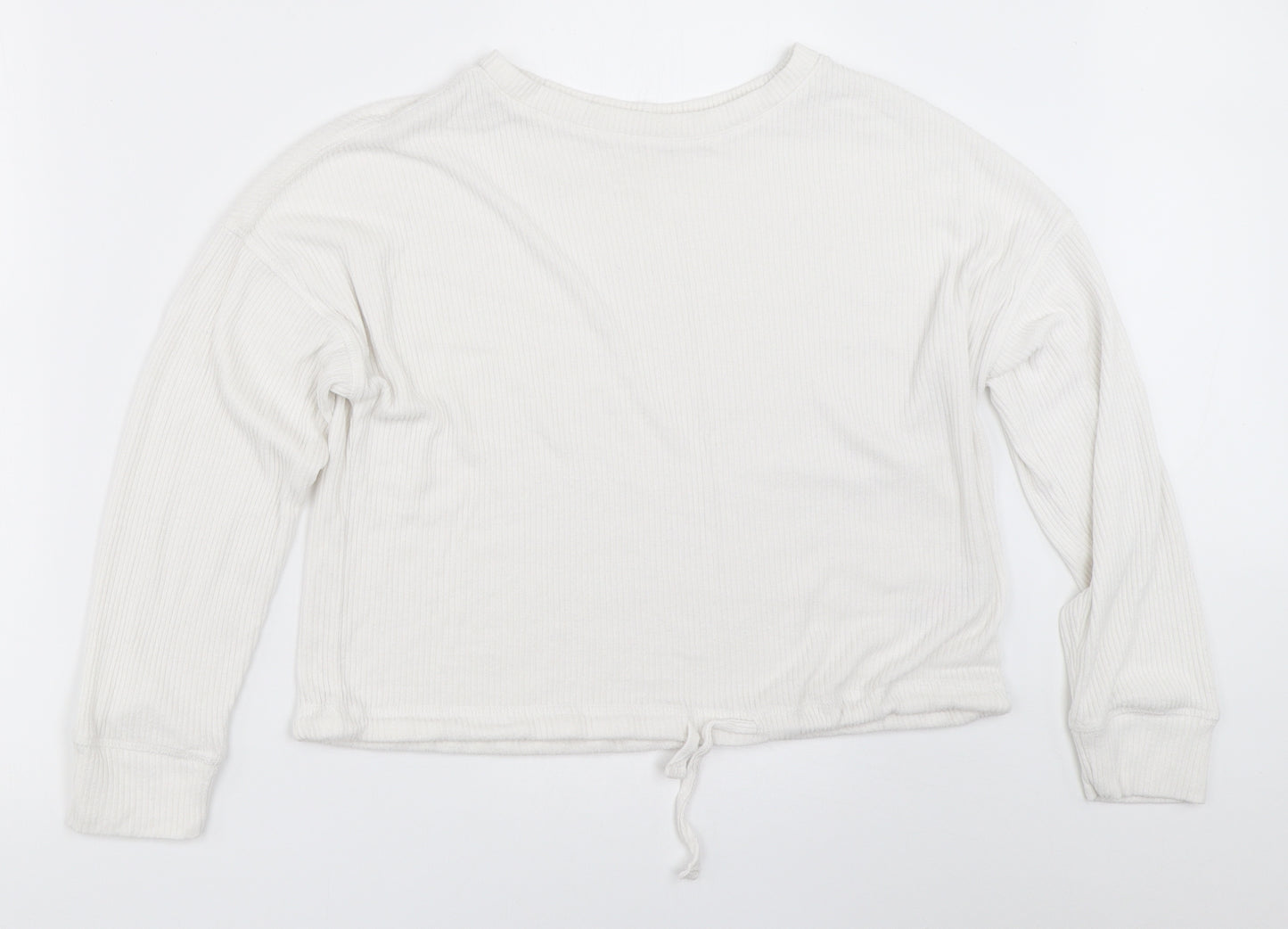 Primark Womens White   Pullover Jumper Size M