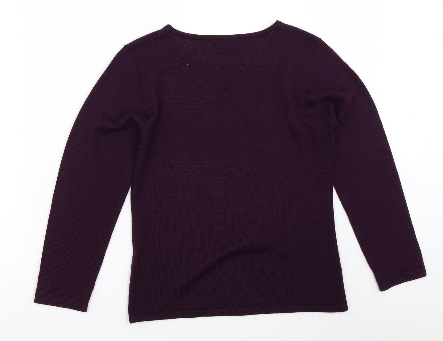 Sky Designs Womens Purple   Pullover Jumper Size S