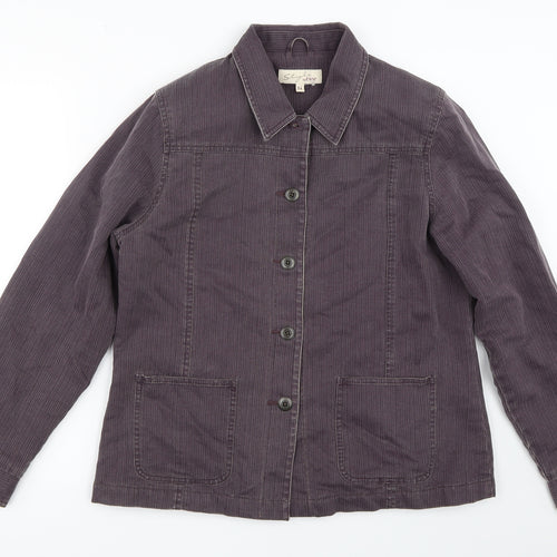 EWM Womens Purple   Jacket  Size 14