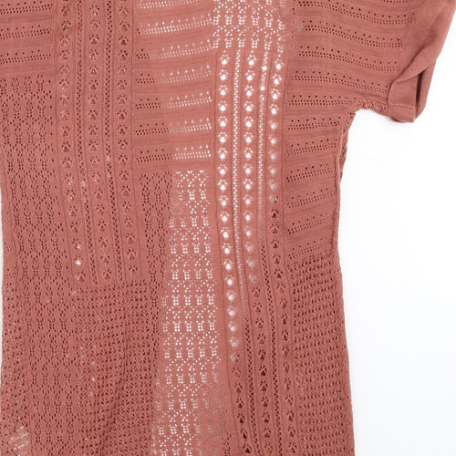 Evie Womens Pink   Cardigan Jumper Size 8