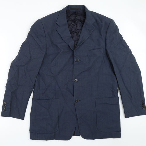 Marks and Spencer Mens Blue   Jacket Blazer Size 40