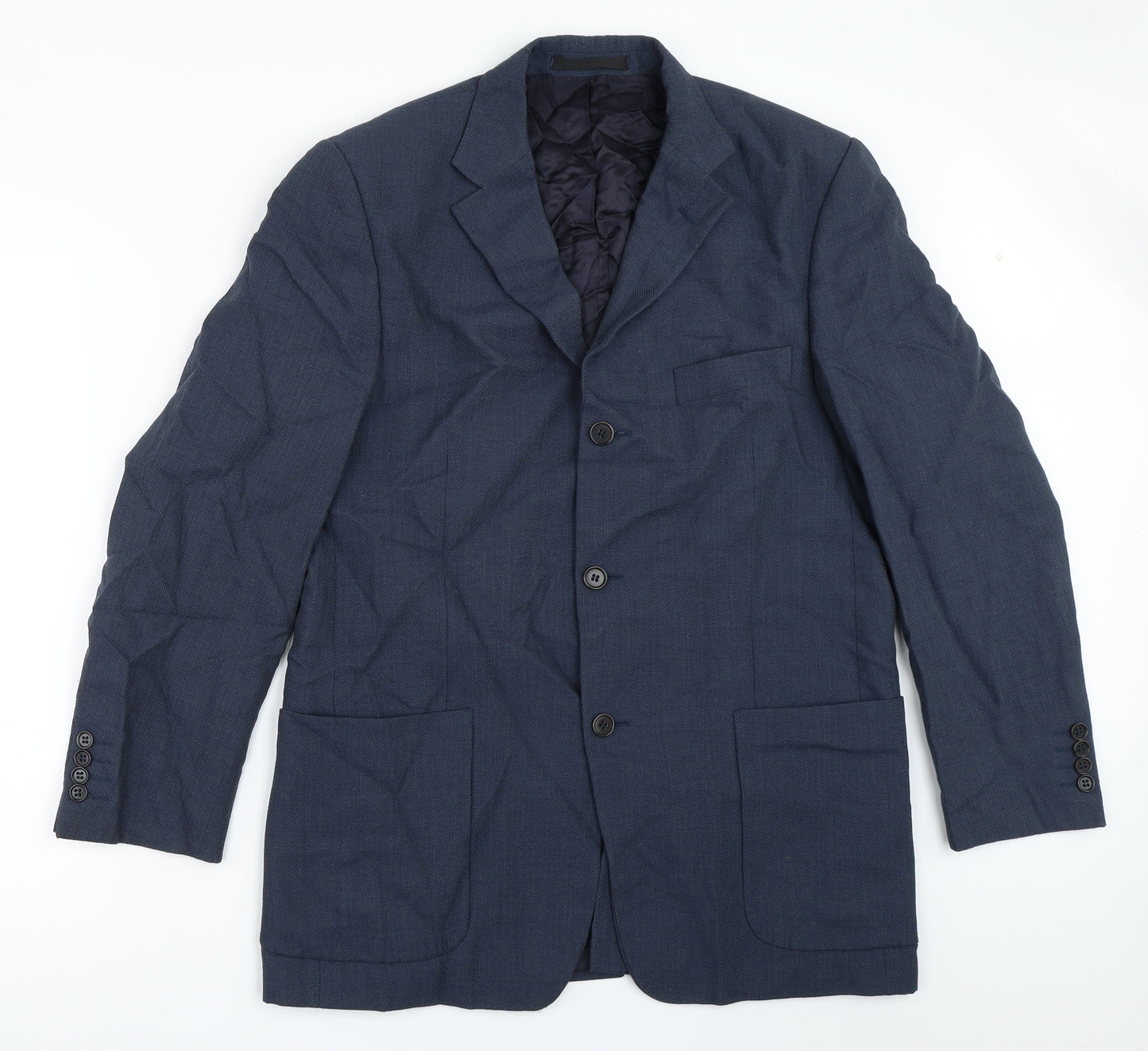 Marks and Spencer Mens Blue   Jacket Blazer Size 40