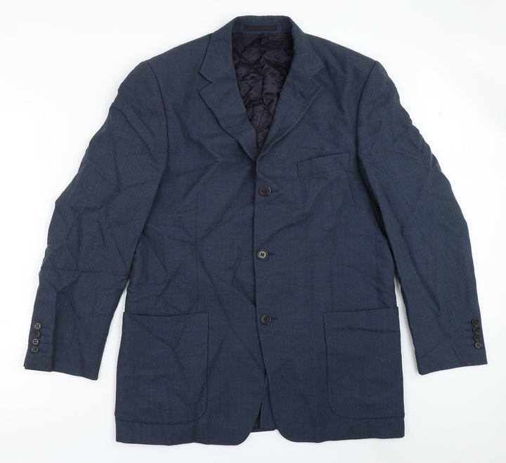 Marks and Spencer Mens Blue   Jacket Blazer Size 40