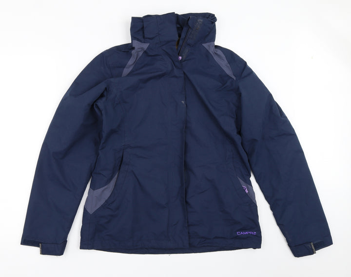 Camprio Womens Blue   Windbreaker Coat Size 12