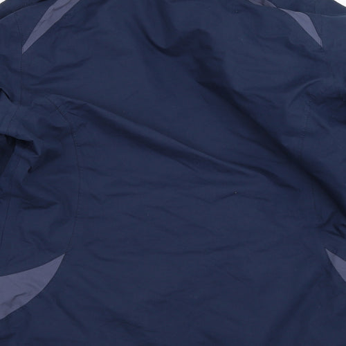 Camprio Womens Blue   Windbreaker Coat Size 12