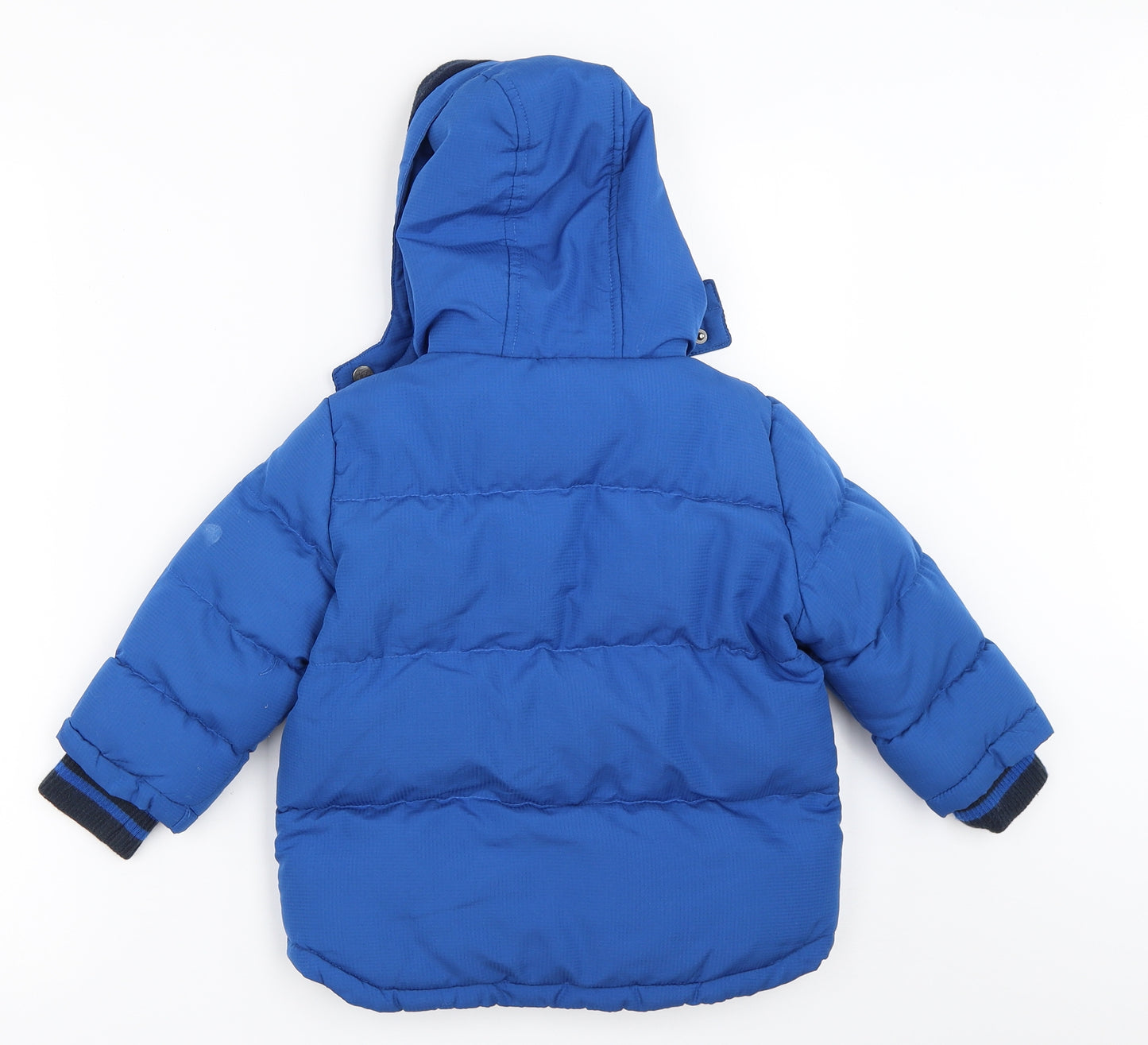 TU Boys Blue   Puffer Jacket Coat Size 2-3 Years