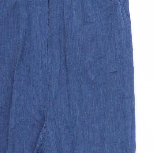 sommermann Womens Blue   Trousers  Size 14 L25 in