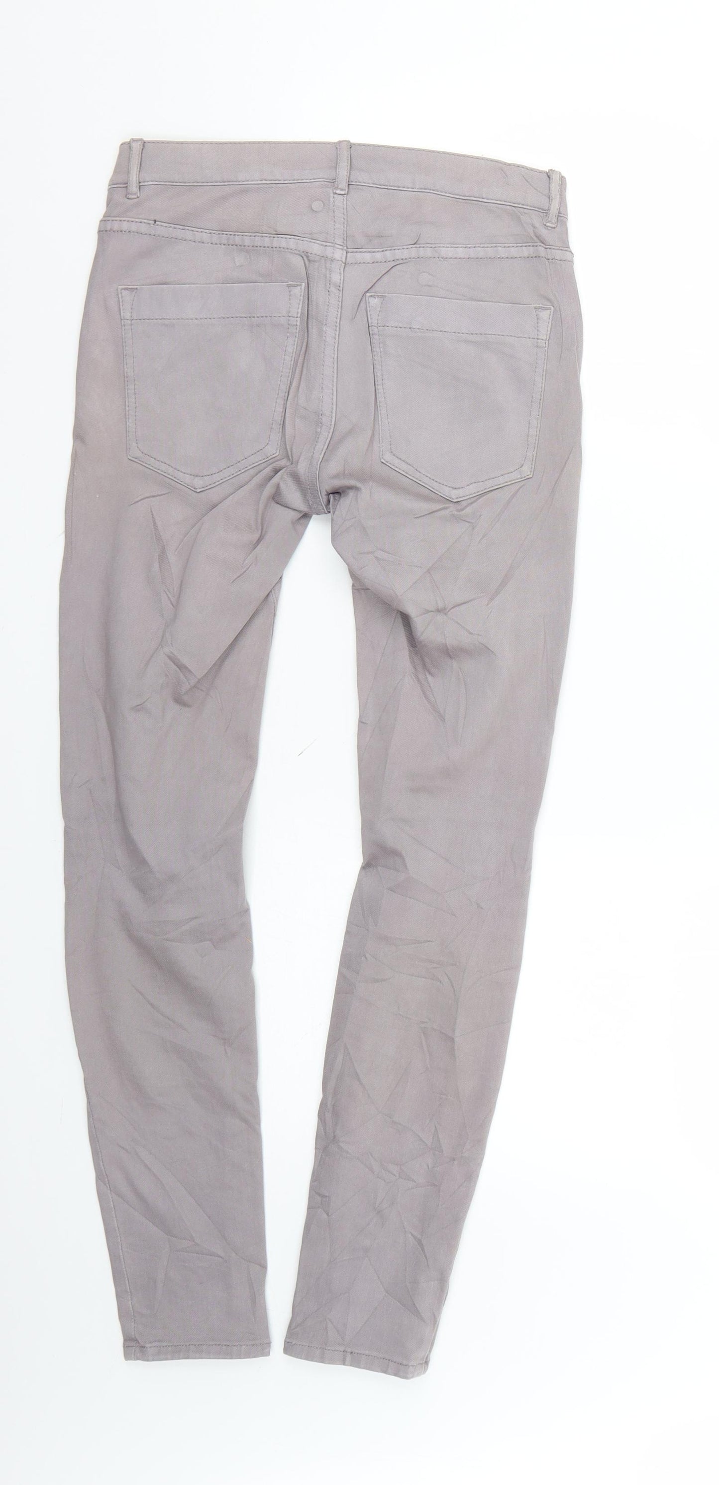fc jeans Womens Grey   Skinny Jeans Size 6 L26 in