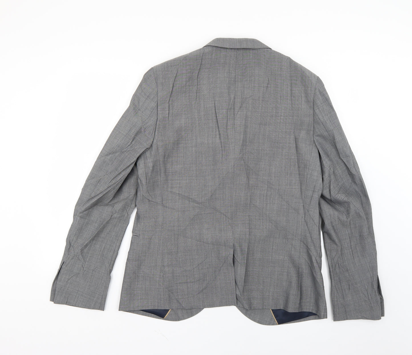 Topman Mens Grey   Jacket Suit Jacket