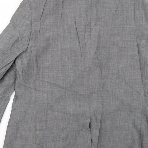 Topman Mens Grey   Jacket Suit Jacket