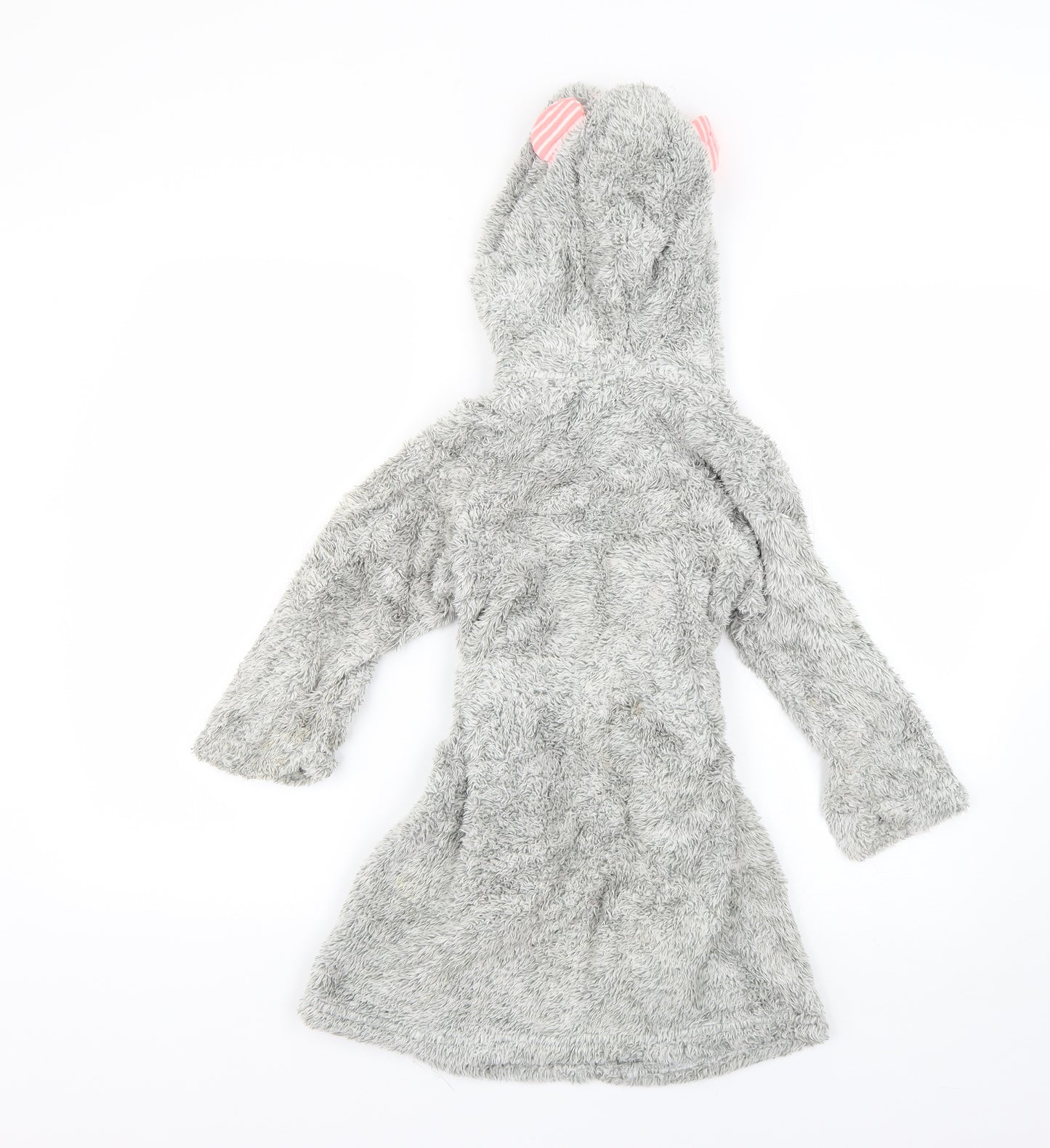 Marks and Spencer Girls Grey   Top Robe Size 3-4 Years