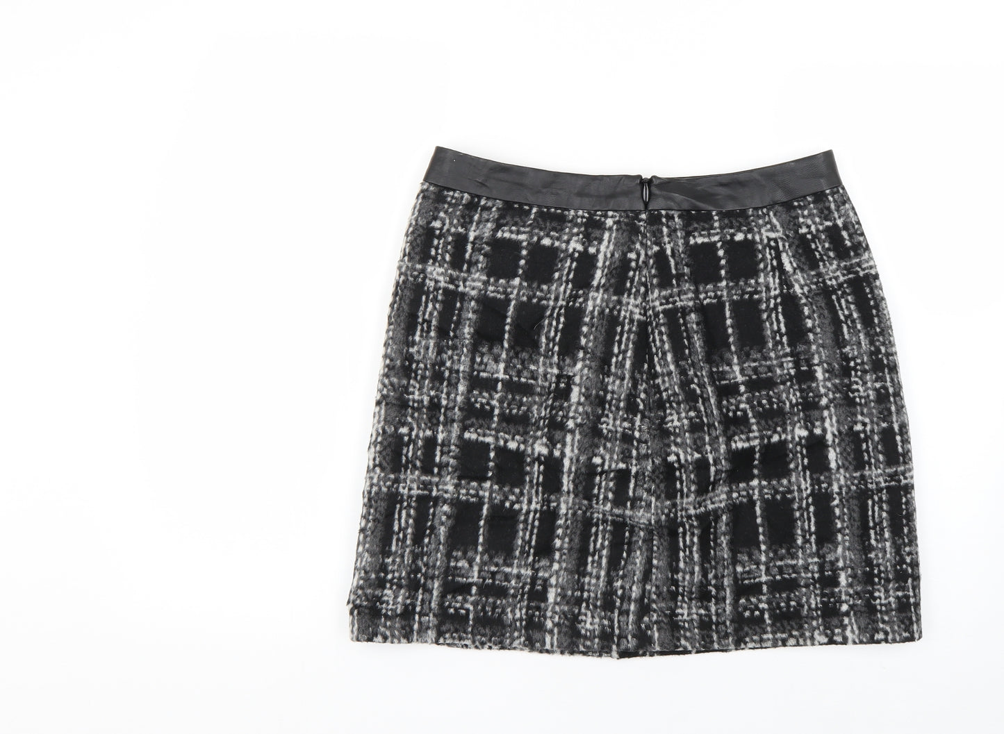 F&F Womens Multicoloured Check  Mini Skirt Size 10