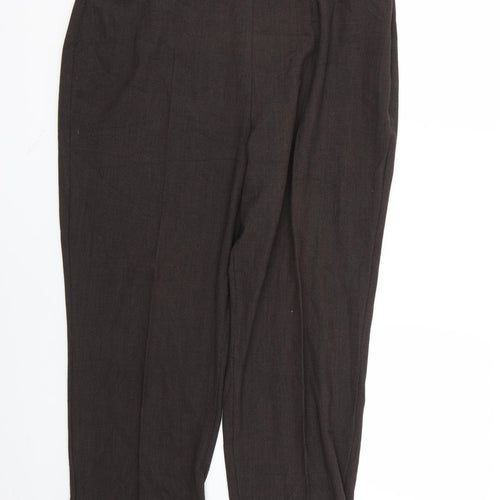 Marks and Spencer Womens Brown   Trousers  Size 18 L24 in