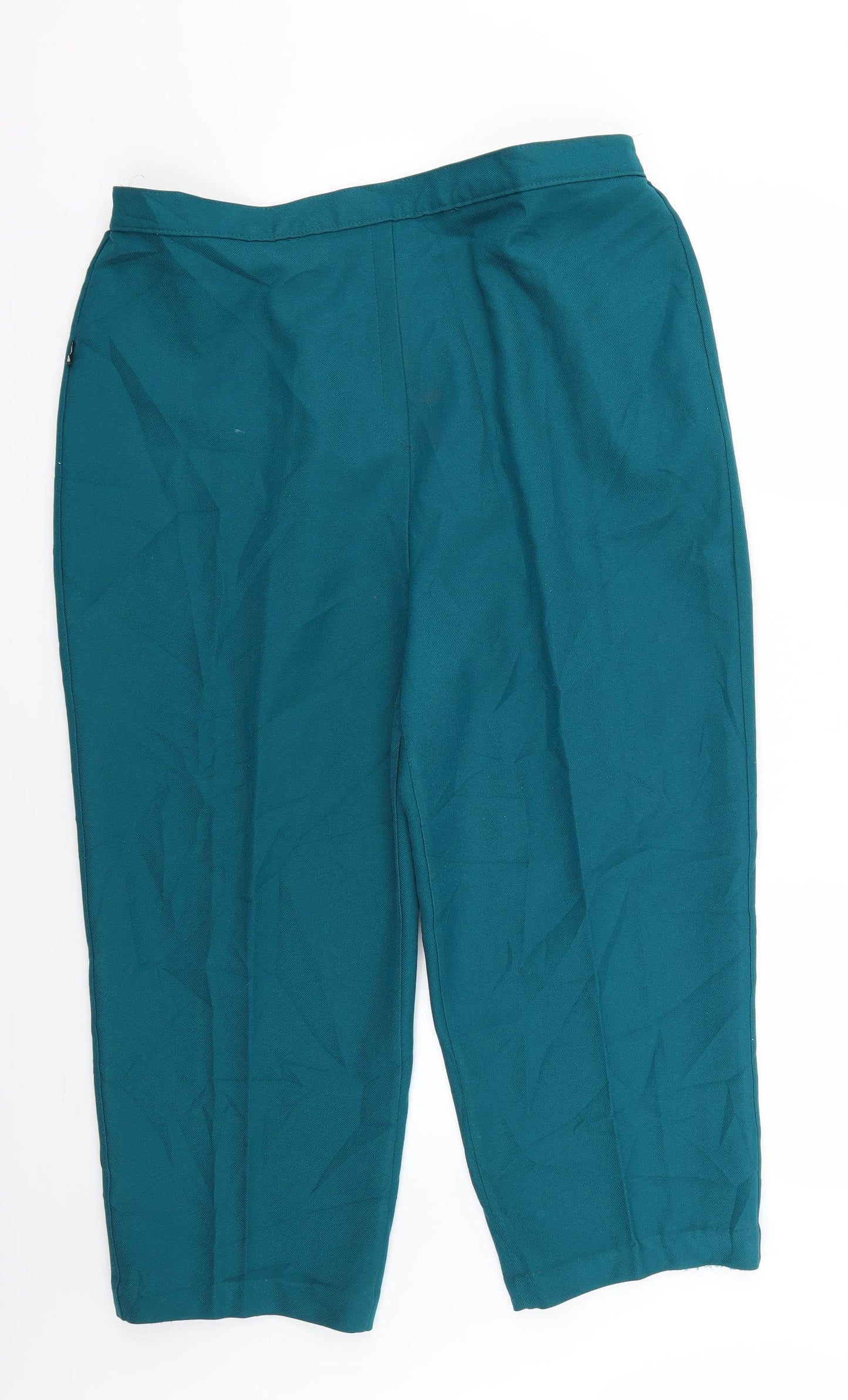 slimma Womens Green   Trousers  Size 22 L23 in