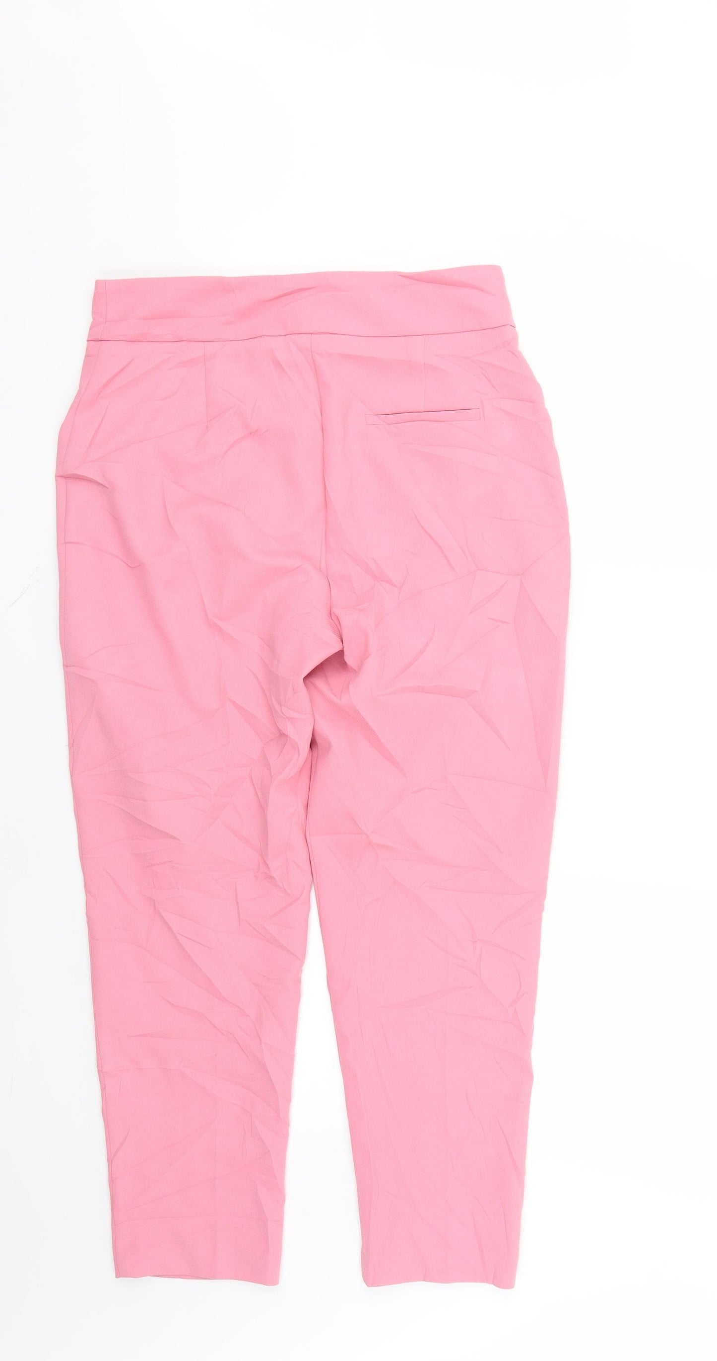 Primark Womens Pink   Trousers  Size 10 L23 in