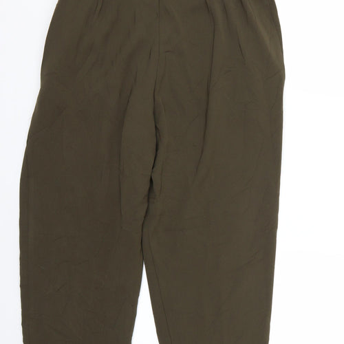 Marks and Spencer Womens Green   Trousers  Size 16 L23 in