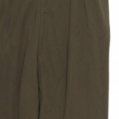 Marks and Spencer Womens Green   Trousers  Size 16 L23 in