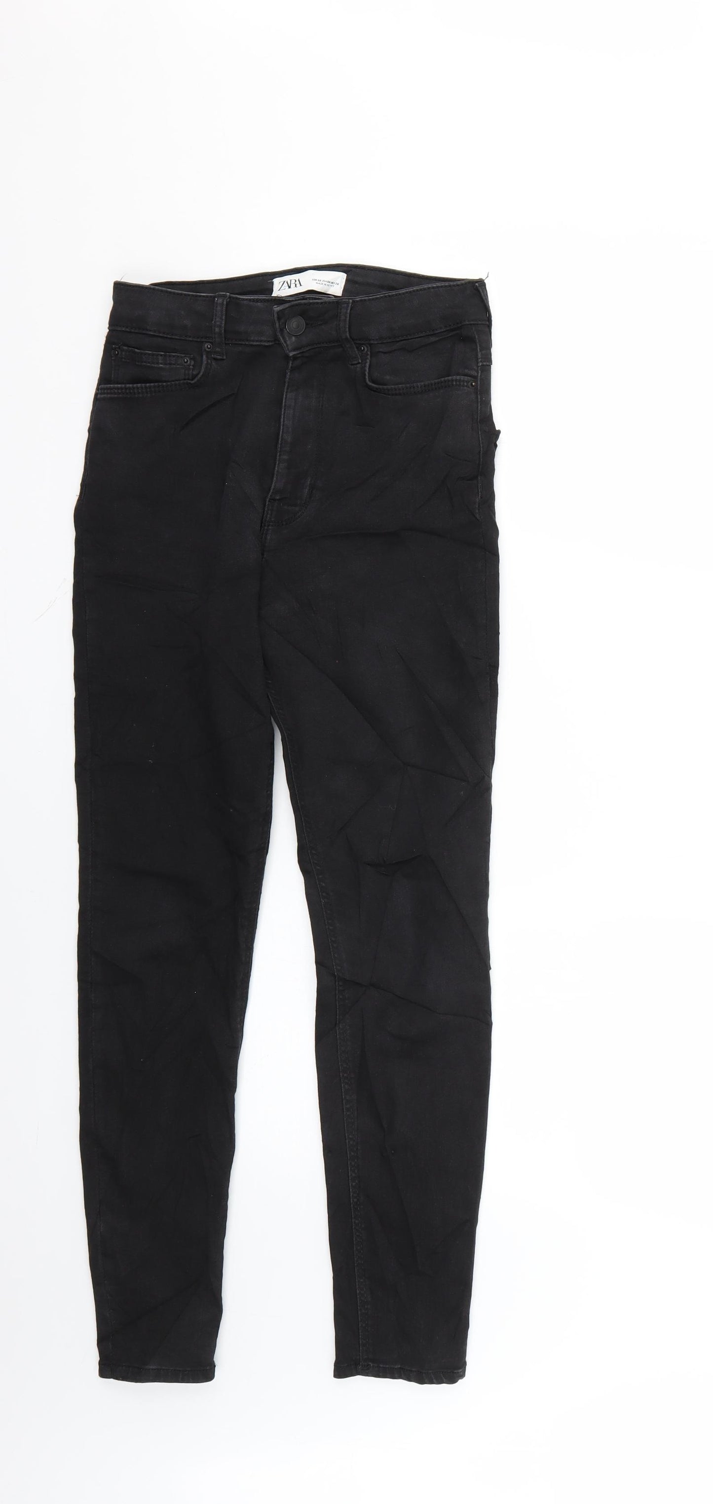 Zara Womens Black   Skinny Jeans Size 8 L26 in