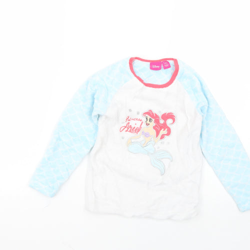 Primark Girls Multicoloured Geometric  Top Pyjama Top Size 6-7 Years
