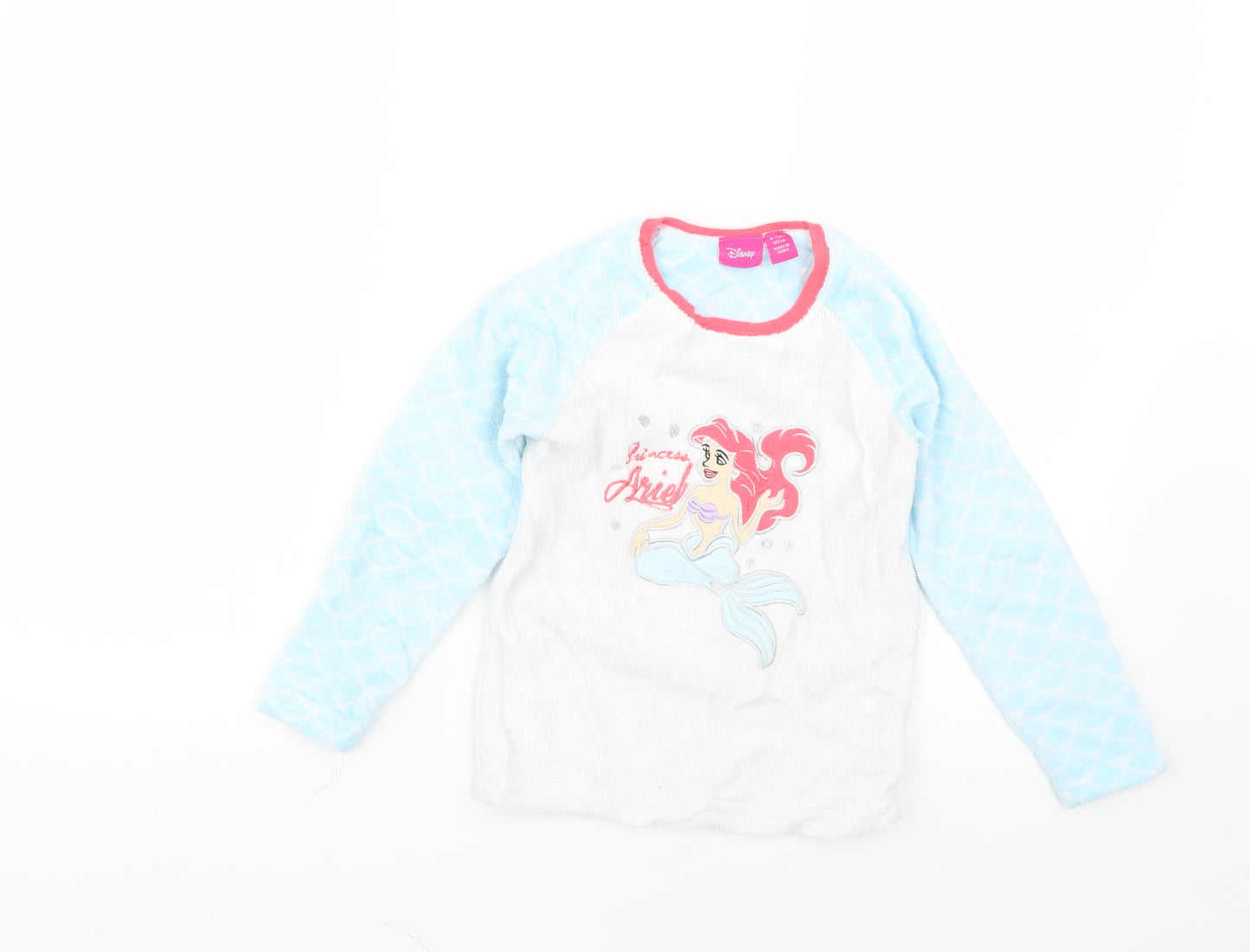 Primark Girls Multicoloured Geometric  Top Pyjama Top Size 6-7 Years