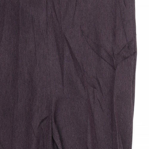 Classics Womens Purple   Trousers  Size 14 L24 in