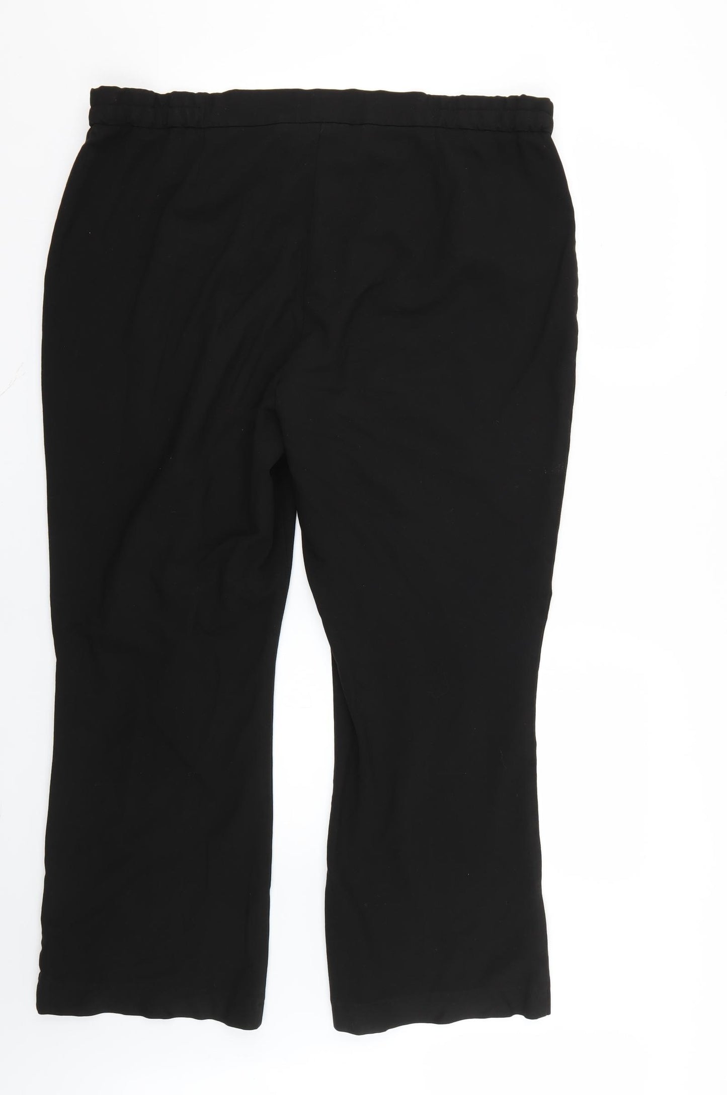 glamorosa Womens Black   Trousers  Size 20 L24 in